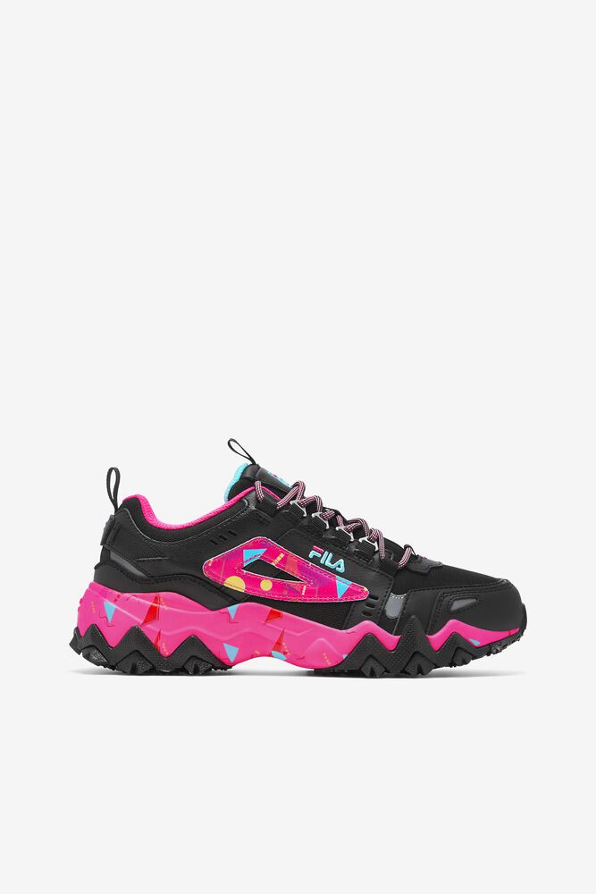 Fila Sneakers Oakmont Tr Womens Black/Pink - India NRP-261740